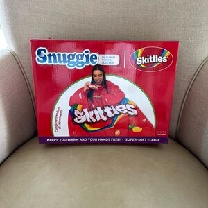 Skittles Red Blanket